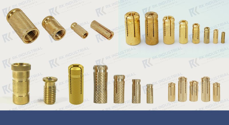 Brass Fasteners Manufacturer in India, Brass Anchor Fasteners Supplier