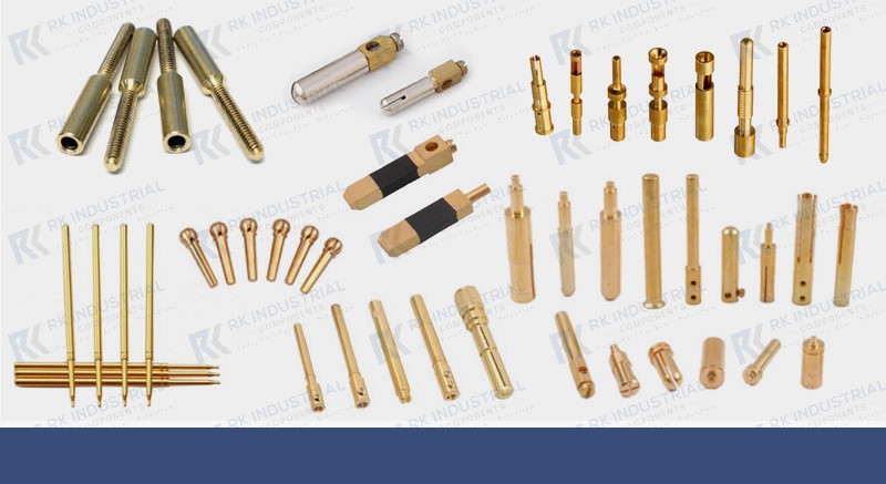 Brass Round Pins Rk Industrial Components